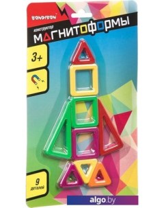 Конструктор Магнитоформы ВВ4405 9 мини-деталей Bondibon