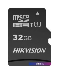 Карта памяти microSDHC HS-TF-C1(STD)/32G/Adapter 32GB (с адаптером) Hikvision