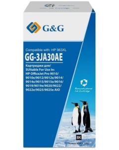 Картридж GG-3JA30AE черный G&g