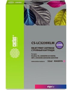 Картридж CS-LC3239XLM (аналог Brother LC3239XLM) Cactus