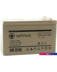 Аккумулятор для ИБП AP-1207P (12В/7.2 А·ч) Optimus