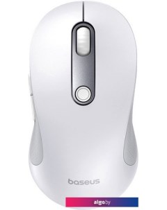 Мышь F02 Ergonomic Wireless Mouse (белый, без батарейки в комплекте) Baseus