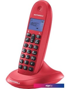 Радиотелефон C1001LB+ (красный) Motorola