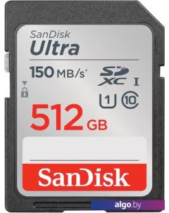 Карта памяти Ultra SDXC SDSDUNC-512G-GN6IN 512GB Sandisk