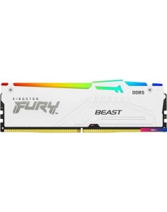 Оперативная память FURY Beast RGB 32ГБ DDR5 6000 МГц KF560C30BWA-32 Kingston