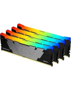 Оперативная память FURY Renegade RGB 4x8ГБ DDR4 3600 МГц KF436C16RB2AK4/32 Kingston