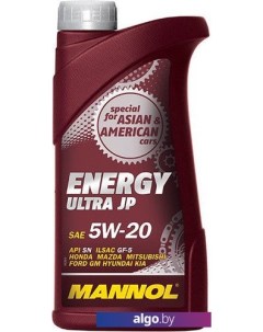 Моторное масло Energy Ultra JP 5W-20 API SN 1л Mannol