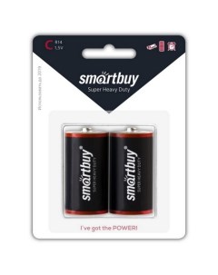 Батарейка Super Heavy Duty R20/2B 2шт Smartbuy