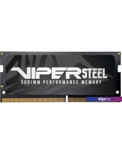 Оперативная память Viper Steel 16ГБ DDR4 SODIMM 3200 МГц PVS416G320C8S Patriot