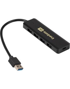 USB-хаб DUB-4P/1 EX293980RUS Exegate