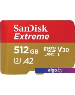 Карта памяти Extreme SDSQXAV-512G-GN6MA microSDXC 512GB Sandisk