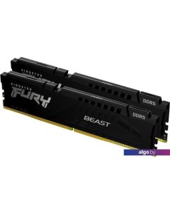 Оперативная память FURY Beast 2x32ГБ DDR5 6000 МГц KF560C40BBK2-64 Kingston