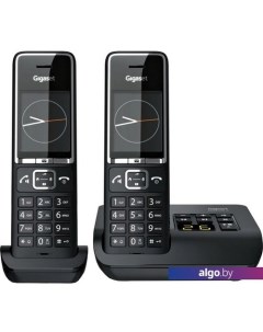 Радиотелефон Comfort 550A Duo RUS (черный) Gigaset