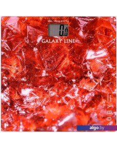 Напольные весы GL4819 (рубин) Galaxy line