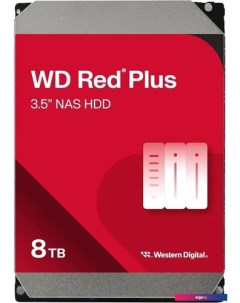 Жесткий диск Red Plus 8TB 80EFPX Wd