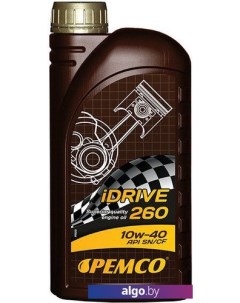 Моторное масло iDRIVE 260 10W-40 API SN/CF 1л Pemco