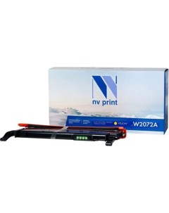 Картридж NV-W2072AY (аналог HP 117A W2072A) Nv print