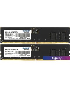 Оперативная память Signature Line 2x8ГБ DDR5 4800 МГц PSD516G4800K Patriot