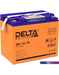 Аккумулятор для ИБП GEL 12-75 (12В/75 А·ч) Delta