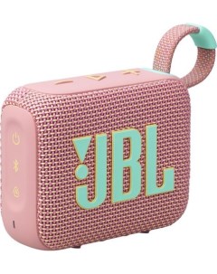 Беспроводная колонка Go 4 (розовый) Jbl