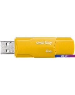 USB Flash Clue 4GB (желтый) Smartbuy