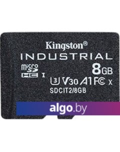 Карта памяти Industrial microSDHC SDCIT2/8GBSP 8GB Kingston