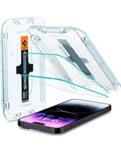 Защитное стекло Glass TR EZ Fit для iPhone 14 Pro AGL05214 (2шт) Spigen