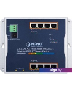 Управляемый коммутатор 2-го уровня WGS-4215-8P2S Planet