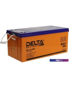 Аккумулятор для ИБП GEL 12-200 (12В/200 А·ч) Delta