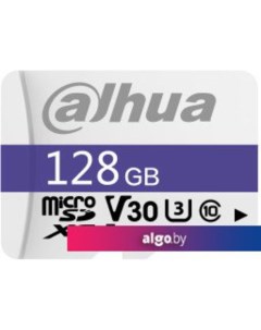 Карта памяти 128GB MicroSD C10/U3/V30 FAT32 DHI-TF-C100/128GB Dahua