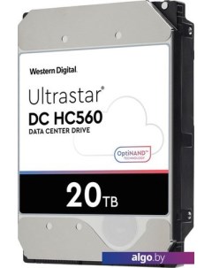 Жесткий диск Ultrastar DC HC560 Base SE 20TB WUH722020ALE6L4 Wd