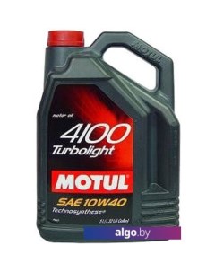 Моторное масло 4100 Turbolight 10W40 4л Motul