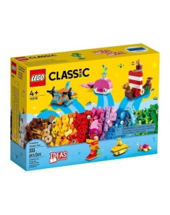 Конструктор Classic 11018 Творческое веселье в океане Lego