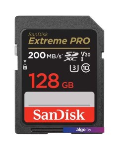 Карта памяти Extreme PRO SDXC SDSDXXD-128G-GN4IN 128GB Sandisk