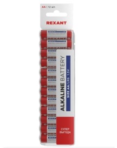 Батарейки AA 12 шт 30-1026 Rexant