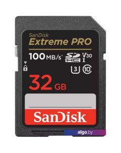 Карта памяти Extreme PRO SDHC SDSDXXO-032G-GN4IN 32GB Sandisk