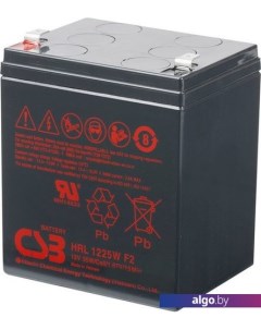 Аккумулятор для ИБП CSB HRL1225W (12В/8.3 А·ч) Csb battery