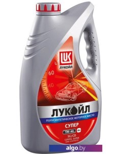 Моторное масло Супер 10W-40 SG/CD 4л Лукойл