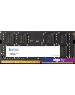 Оперативная память Basic 16GB DDR4 SODIMM PC4-25600 NTBSD4N32SP-16 Netac