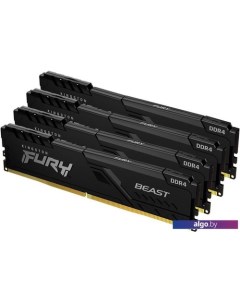 Оперативная память FURY Beast 4x8GB DDR4 PC4-25600 KF432C16BBK4/32 Kingston