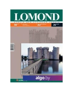 Фотобумага Матовая А4 90 г/кв.м. 25 листов (0102029) Lomond