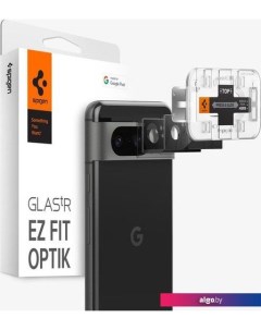 Защитное стекло Optik TR EZ Fit camera protector для Google Pixel 8 AGL06352 (2шт) Spigen