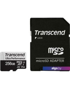 Карта памяти microSDXC 340S 256GB (с адаптером) Transcend