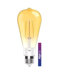 Светодиодная лампа Smart LED Filament Bulb ST64 YLDP23YL E27 6 Вт 2700K Yeelight