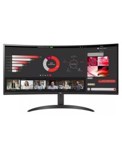 Монитор UltraWide 34WR50QC-B Lg