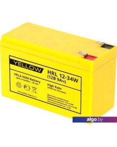 Аккумулятор для ИБП HRL 12-34W Yellow