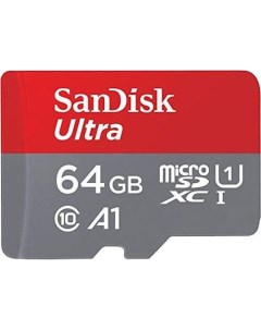 Карта памяти Ultra SDSQUAB-064G-GN6MN microSDXC 64GB Sandisk