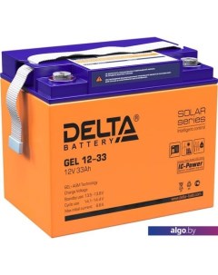 Аккумулятор для ИБП GEL 12-33 (12В/33 А·ч) Delta