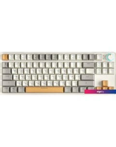 Клавиатура ZA87 Beige Gray Yellow (TNT Yellow) Cyberlynx