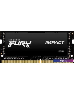 Оперативная память FURY Impact 16GB DDR4 SODIMM PC4-21300 KF426S15IB1/16 Kingston